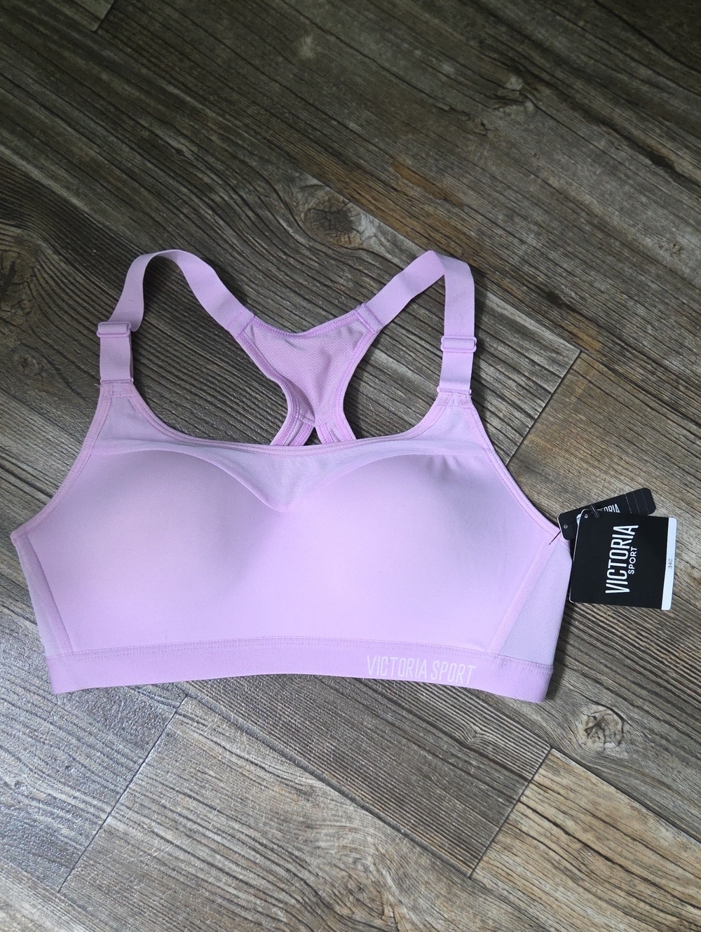 Victoria's Secret Sport Incredible Max Light Pink Racerback Sports Bra